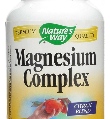 Nature"s Way Magnésio Natural 500 Mg, 100 Cápsulas