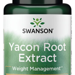 Extrato De Raiz De Yacon Swanson 100 Mg 90 Cápsulas Vegetais