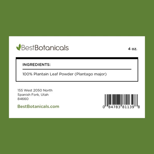 Pó De Folha De Bananeira Botanicals - 4 Oz. - Imagem 3