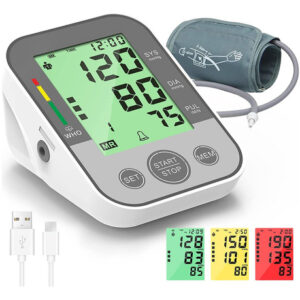 Blood Pressure Monitor Panacare Upper Arm W/ Cuff 22-42cm
