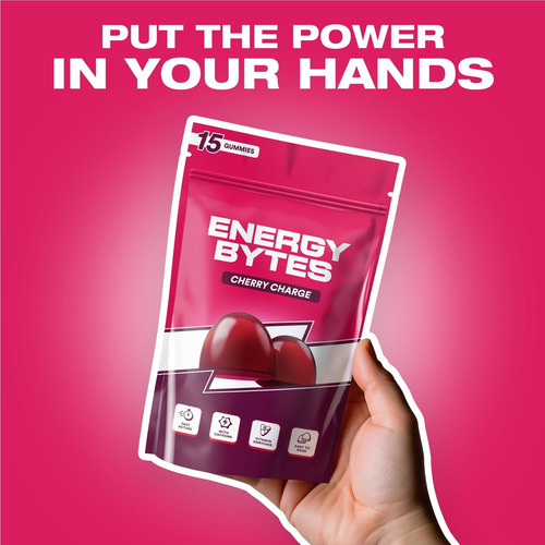 Gomas Energéticas Veganas Energy Bytes - 15 Unidades - Imagem 6