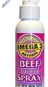 Sprays Saborizados Óleo Ômega 3 Sabor Carne Para Cães