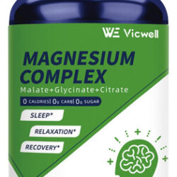 Suplemento Vicwell Triple Magnesium Complex 90 Cápsulas