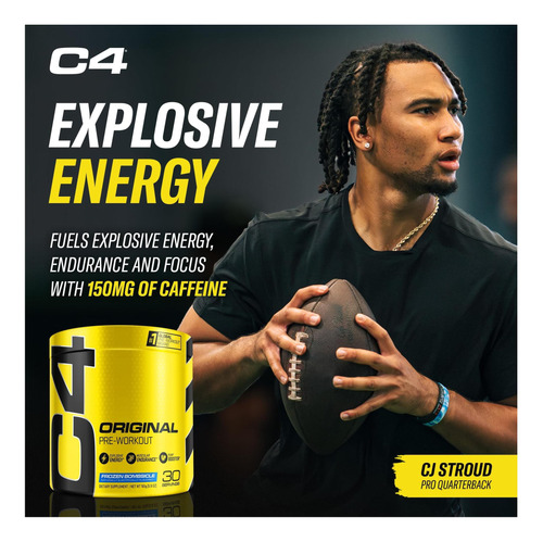 Celucor C4 Original Pré -treino Em Pó Congelado Bombsicle E - Imagem 5