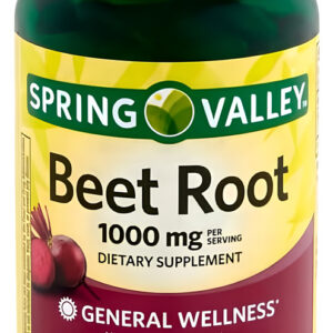 Suplemento Alimentar De Beterraba Spring Valley, 1000 Mg