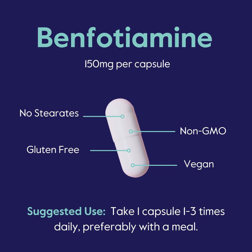 Suplemento Bestvite Benfotiamina 150 Mg 120 Cápsulas - Imagem 5