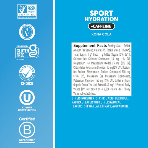 Comprimidos De Eletrólitos Nuun Sport + Cafeína - Dissolvíve - Imagem 11