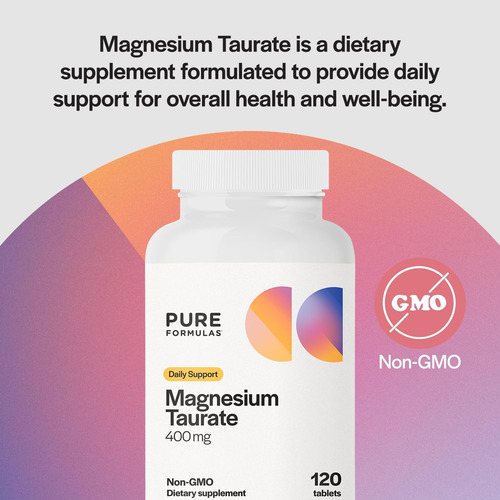 Fórmulas Puras Taurate 400mg - 120 Comprimidos - Suplemento - Imagem 3