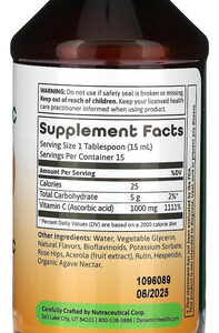 Vitamina C Líquida Saudável Dynamic Health 8 Oz