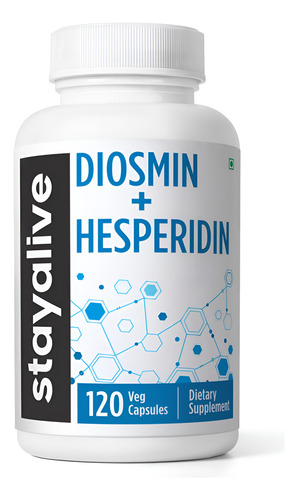 Suplemento Stay Alive Diosmina Hesperidina 1000 Mg 120 Cápsu