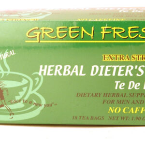 Chá De Ervas Verdes Dietético Extra Forte Fresh Green Compan