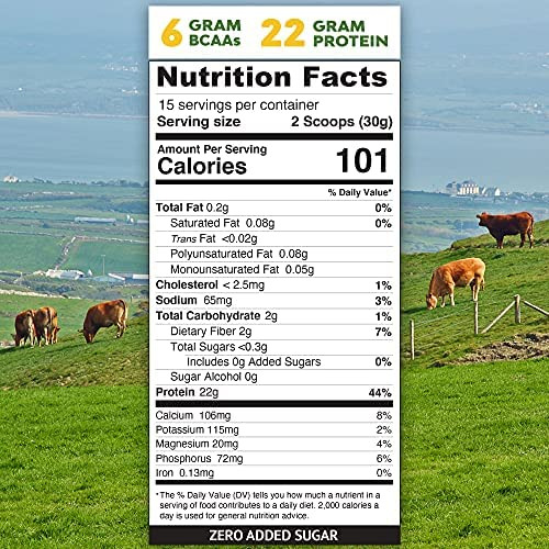 Proteína Whey Isolada Em Pó Alimentada Com Pasto - Sabor Cr - Imagem 5