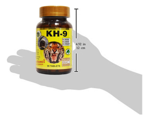 Tabletes Kh9 Multivitamínicos Enzimas E Amino De Ervas Bio - Imagem 5