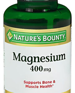 Suplemento Nature&quots Bounty Magnesium Rapid Release 75 Cápsul