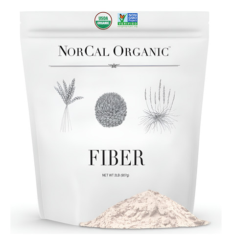 Suplemento De Fibra Norcal Organic Fiber 907g Prebióticos
