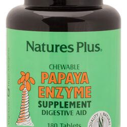 Suplemento Naturesplus Papaya Enzyme 180 Comprimidos Para Ma