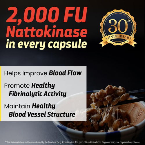 Suplemento Dr. Hope Nattokinase 2000 Fu Para A Saúde - Imagem 6