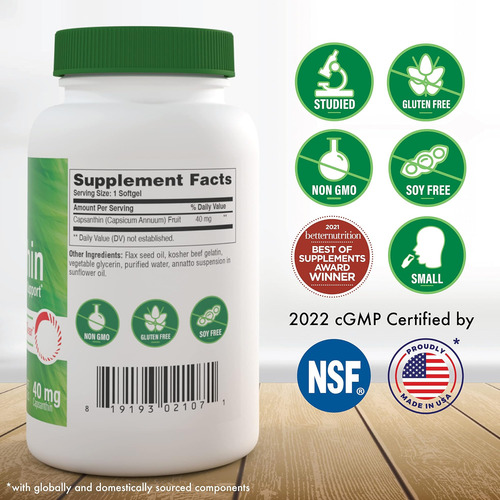 Health Thru Nutrition Capsantina 40mg - Suplemento Definitiv - Imagem 7