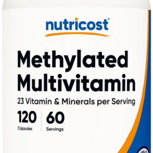 Multivitamínicos Metilados Nutricost Nutricost 120 Cápsulas
