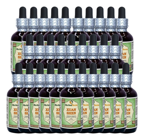 Glicerina De Raiz De Figwort Orgânica Herbal Terra Llc 30x60 - Imagem 2