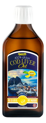Sanniti Óleo Natural De Fígado De Bacalhau Sanniti 250 Ml - Imagem 2