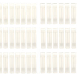 60 Peças 5g Travel Empty Lip Balm Tubos Bricolaje