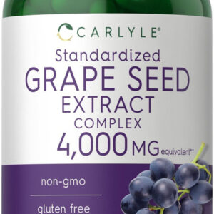 Extrato De Semente De Uva Carlyle 4.000 Mg - 120 Cápsulas