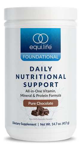 Suplemento Equilife Daily Nutritional Support Chocolate 14 S