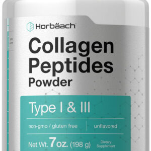 Pó De Colágeno Horbäach Horbäach 7oz Tipo I E Iii Sem