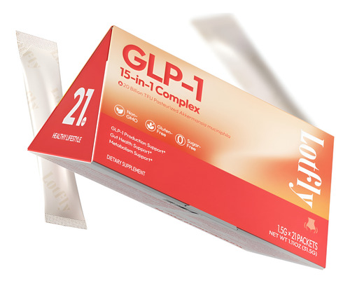 Suplemento Lotfly Glp-1 Para Mulheres E Homens Com Akkermans