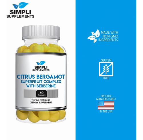 Simple Supplements Suplemento De Extrato De Bergamota Cítric - Imagem 11