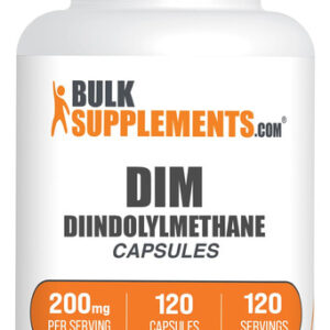 Suplemento Bulksupplements.com Dim Capsules 200 Mg 120 Unida