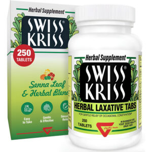 Comprimidos Laxantes De Ervas Kriss Suíços, Laxantes Gentis