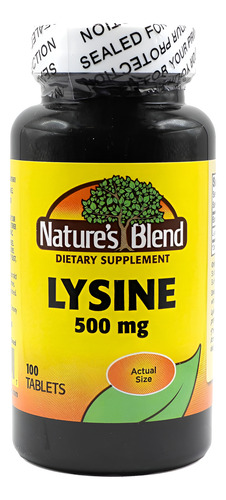 Lisina 500 Mg 500 Mg 100 Guias