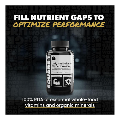 Suplemento Multivitamínico Mineral Para Potencializar Ganhos - Imagem 6