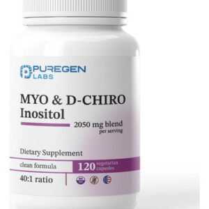 Suplemento Puregen Labs Inositol Myo Inositol E D-chiro 2050