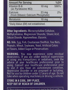 Comprimidos De Melatonina Natrol, 10 Mg, 60 Unidades