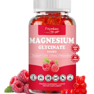 Suplemento Gomas De Glicinato De Magnésio Friymbex 500 Mg 60
