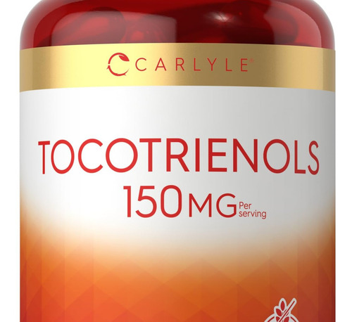 Suplemento Carlyle Carlyle Tocotrienol 150mg 60 Cápsulas De - Imagem 2