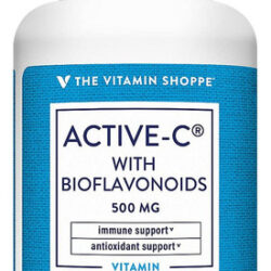 The Vitamin Shoppe Active-c Com Bioflavonoides 500 Mg - 250