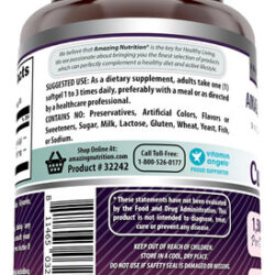 Óleo De Groselha Preta Amazing Nutrition 1500 Mg - 100