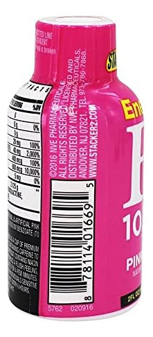 Stacker 2 Pink Lemonade B12 Energy Shot, 2 Onças (pacote Com - Imagem 8