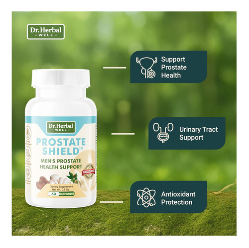 Dr Escudo De Próstata: Fórmula Herbal Clinicamente Aprovada - Imagem 5
