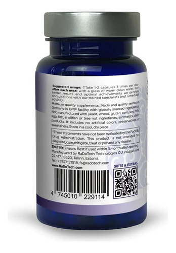 Radotecn Suplementos De Pâncren Com Apoio Pancreático E O De - Imagem 3