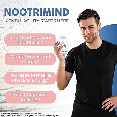 Suplementos Cerebrais Para Memória E Foco, Suporte Nootrópic - Imagem 5