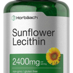 Cápsulas Softgel De Lecitina De Girassol Horbäach | 2400mg |