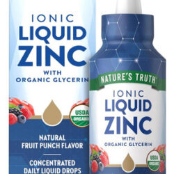 Suplemento De Zinco Líquido Iônico Natures Truth | 2 Fl Onça