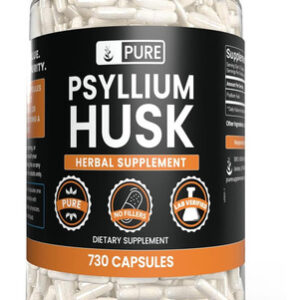 Ingredientes Originais Puros Casca De Psyllium (730 Cápsulas