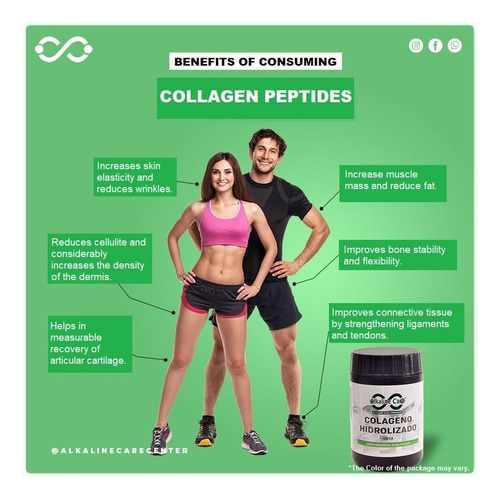 Cuidado Alcalino | Peptídeos Hidrolisados ??de Colágeno Para - Imagem 9