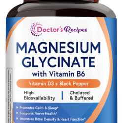 Suplemento Doctor's Recipes Glicinato De Magnésio 420mg